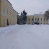 Pałac Czartoryskich zimą